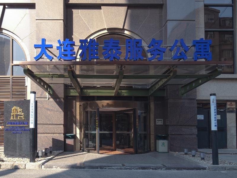 Dalian Asia Pacific Service Apartment Exterior foto